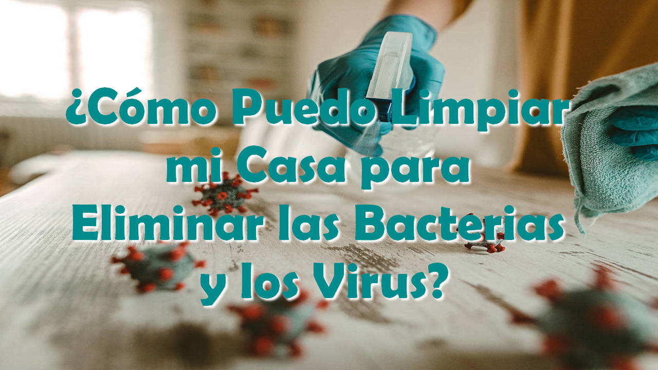 ¿Cómo Puedo Limpiar mi Casa para Eliminar las Bacterias y los Virus?